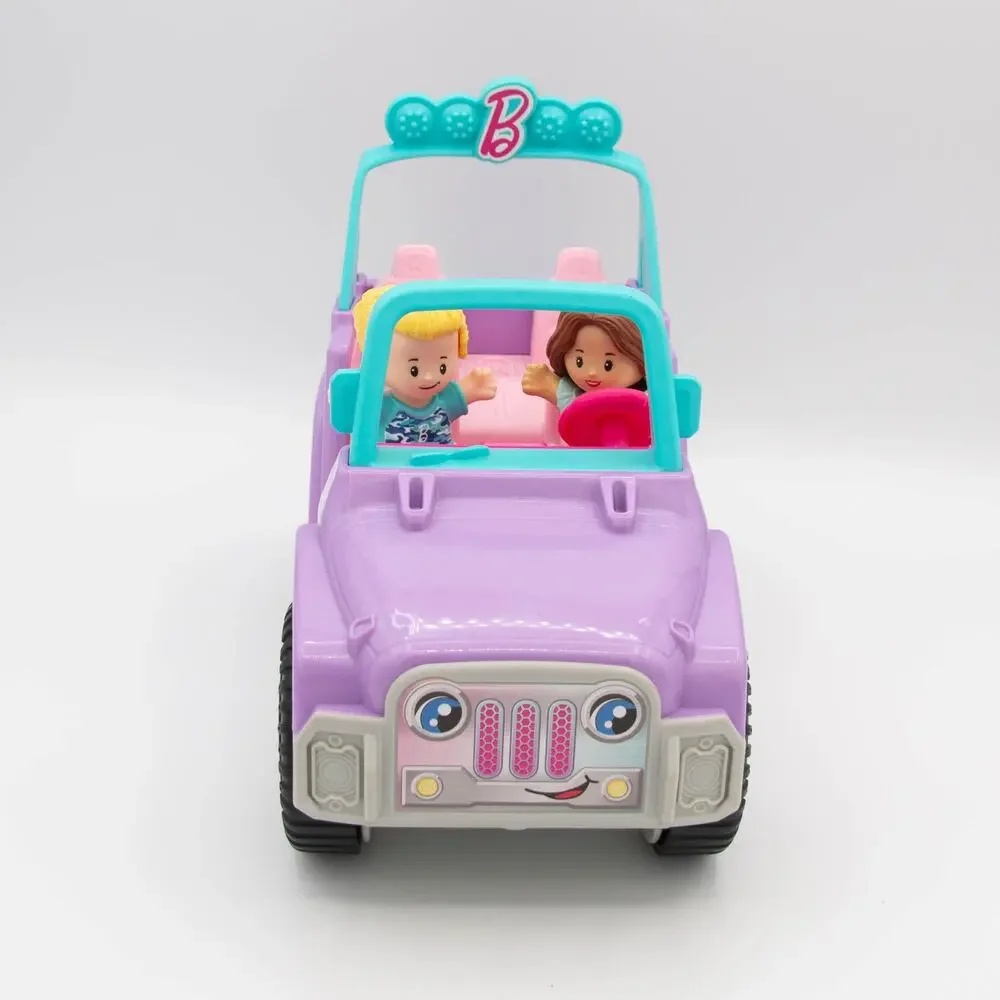 Fisher-Price LITTLE PEOPLE Barbie Beach Cruiser Toy Vehicle & 2 Figures